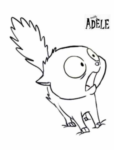 Coloriage Mortelle Adèle - Ajax